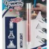 Diamond Painting Light Pen - Stift Mit Beleuchtung & 3 Aufsätzen 26692Z - Kupfer