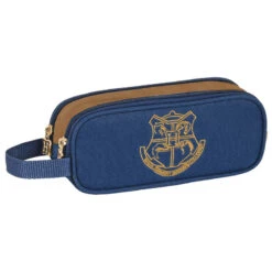 Safta Harry Potter Magical 2-Fach Schlampermäppchen Federmäppchen Dunkelblau Ca 21x8cm