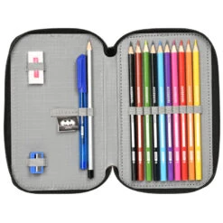 Safta BATMAN 2-Fach Federtasche Federmäppchen Gotham City HERO Schwarz Gefüllt -Spielzeug Discounter img 265210 03caf3df4211ef1f751a7231b2838864 1