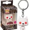 Funko Pocket POP! Keychain Schlüsselanhänger Game Of Thrones - Weißer Wolf Ghost