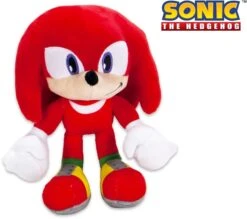 Sonic The Hedgehog Plüsch Kuscheltier Knuckles Rot Ca. 30cm
