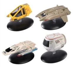 Star Trek Shuttlecraft Set 3 (Travel Pod & Type-11 & Argo & Wor) Starships Coll. -Spielzeug Discounter star trek shuttlecraft set 3 travel pod type 11 argo wor 26x35cm 3
