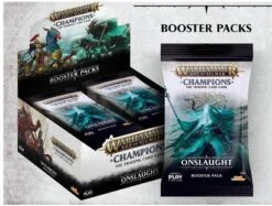 Games Workshop Warhammer Age Of Sigmar ONSLAUGHT 24x Booster Pack Sammelkarten (EN) W82547
